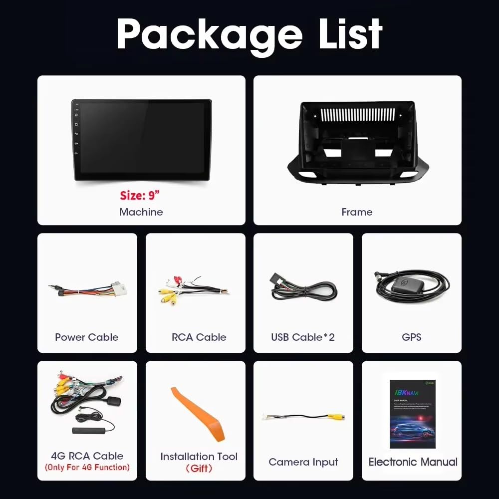 Wyświetlacz Carplay dla Chevrolet Menlo 2020-2022 Z Bluetooth/Fm/Aux; Obsługa Mirror Link Nawigacji Gps Sterowania Głosowego, 8 Rdzeń 8G+256G