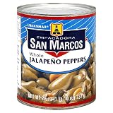 San Marcos Whole Jalapeno Pepper, 26 Ounce - 12 per case.