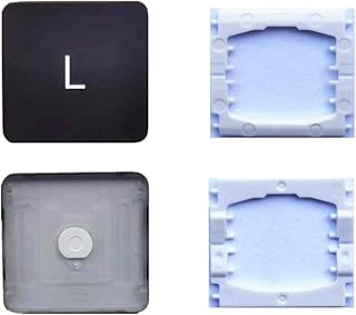 Replacement Individual L Key Cap and Hinges are Applicable for MacBook Pro A1706 A1707 A1708 Keyboard to Replace The L Key Cap and Hinge