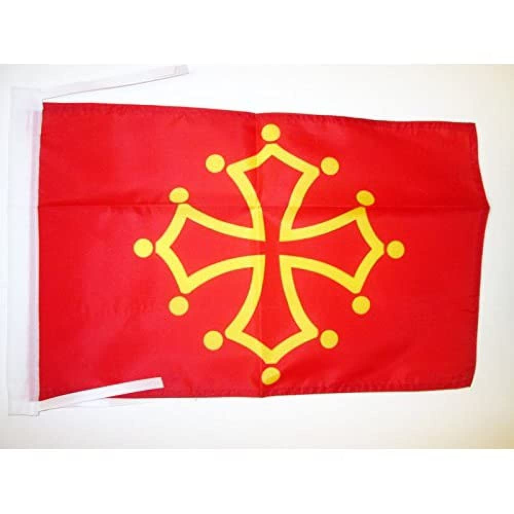 Iran Old Persia Flag 18'' x 12'' cords - Persian SMALL flags 30 x 45cm - Banner 18x12 in - AZ FLAG — view 757