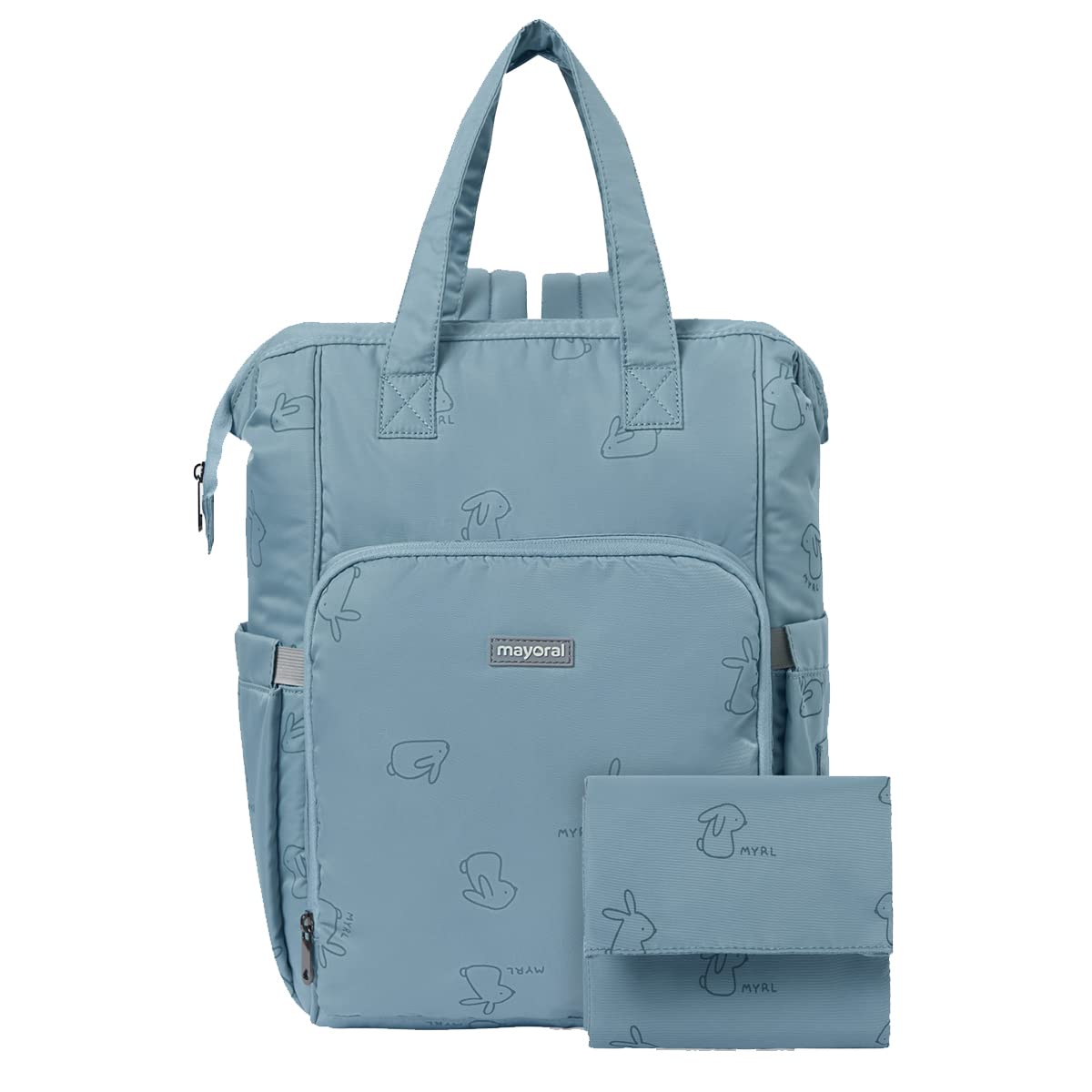 Mayoral Mochila y cambiador bebé (Verde) Ref 19196 en 91