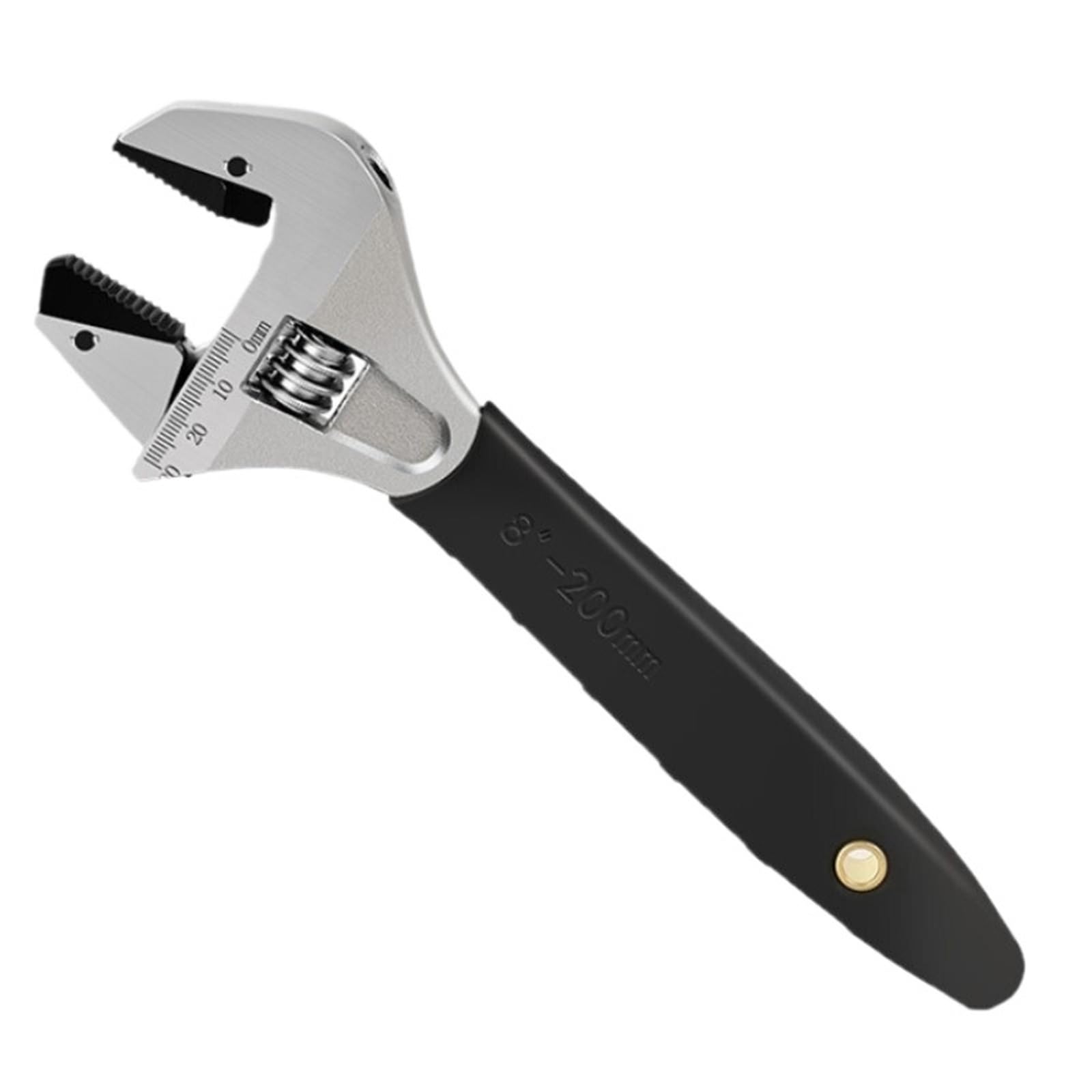 LUYSGBXR Adjustable Wrench Adjustable Ratchet Wrench with Non-Slip Handle, Plumbing Bathroom Pipe Repairing Tool(12 inch)