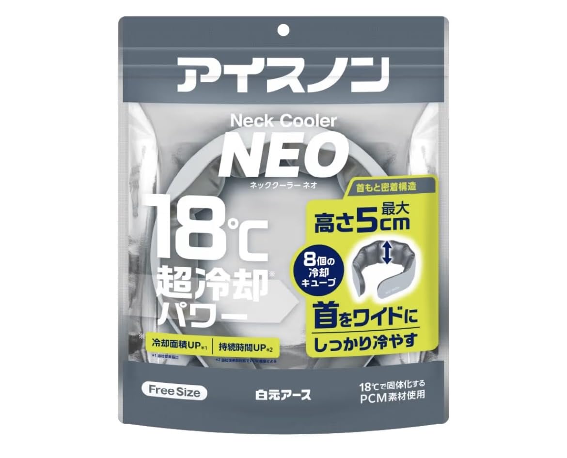 【新品未開封】アイスノン ネッククーラー NEO 2個（サタプラ紹介　入手困難） Amazon.co.jp: サタプラで紹介！アイスノン ネッククーラー NEO クール