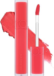 rom&nd BLUR FUDGE TINT | matte lipstick| light weight| cream type| super stay| k-beauty| highly pigment|moisturizing,0.17oz (09 CORAL JUBILEE)