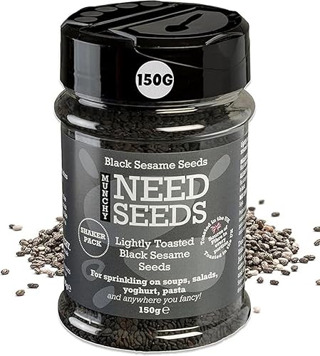 Munchy Seeds Lightly Toasted Black Sesame Seeds 150g