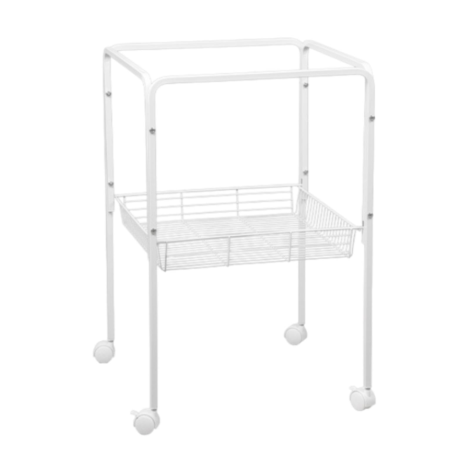 ALCXAZS Mobile Bird Cage Stand Elevated Pet Storage for Creative Display Rack Solutions For Birdwatching Enthusiasts Pet Perch Bird Cage Stand Art Storage