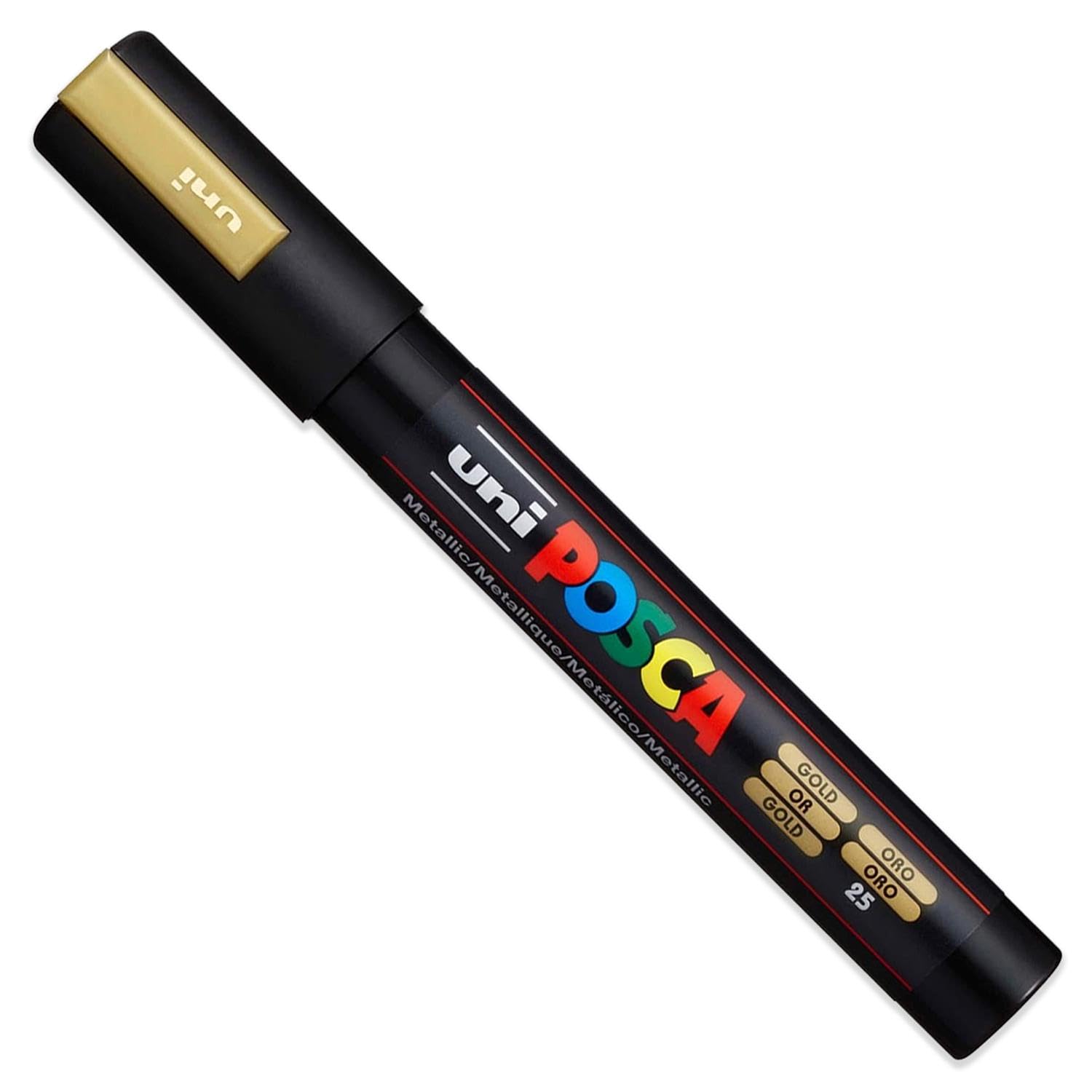 Posca - PC-5M - Boya Kalemi Sanat Kalemleri - 1,8-2,5mm - 8'li Temel Set Hediye Kutusu