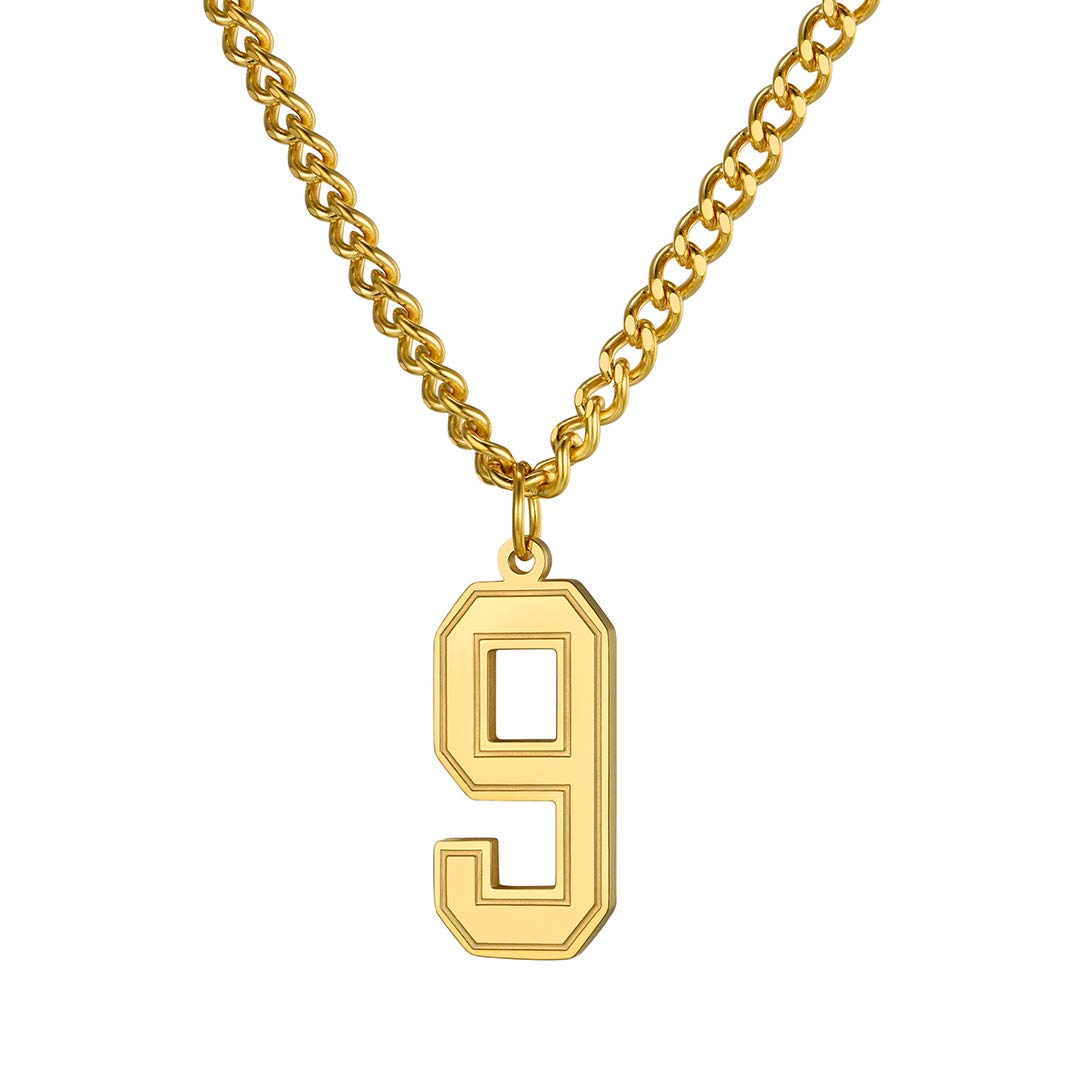 Keystylenumber Necklace For Men Women Custom Youth Baseball