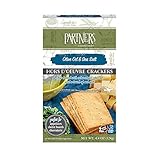 Partners Olive Oil & Sea Salt, Hors D'oeuvre Crackers, 4.9-Ounce Boxes (Pack of 6)