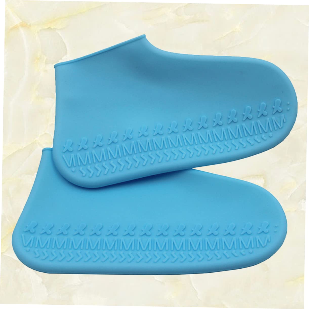 KICHOUSE Long-Lasting Silicone Rainproof Shoes Cover Unisex Thicken Protector for Weather Protection