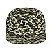Fashion Baseball Cap Dad Hat for Girls and Boys, Cool Green Camo Army Camouflage Art Adjustable Snap Breathable Golf Cap Outwear