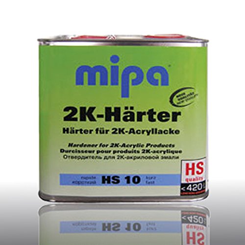 Mipa2K HS Hardener HS10 Short 2.5 Litres