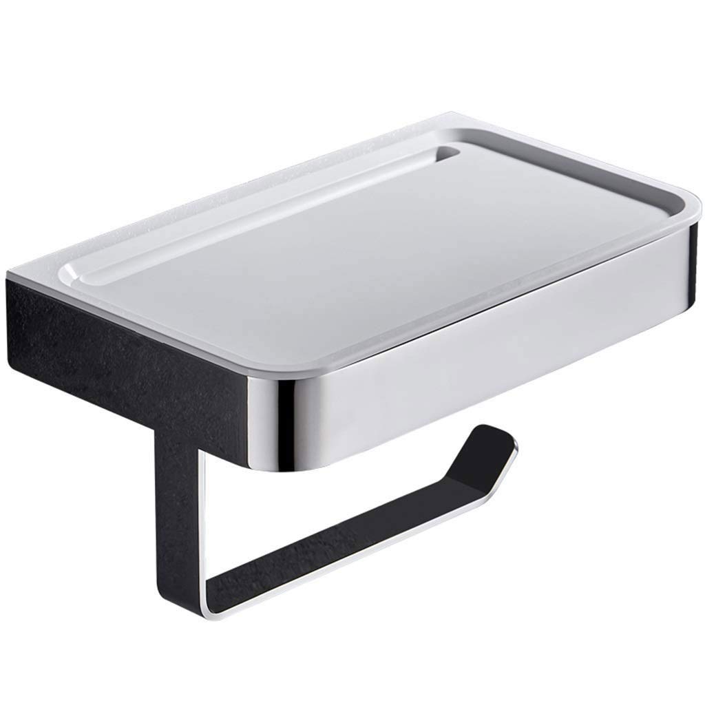 Supporto di Carta igienica, in Acciaio Inox for Montaggio a Parete Carta igienica Dispenser Adatto for Bagno