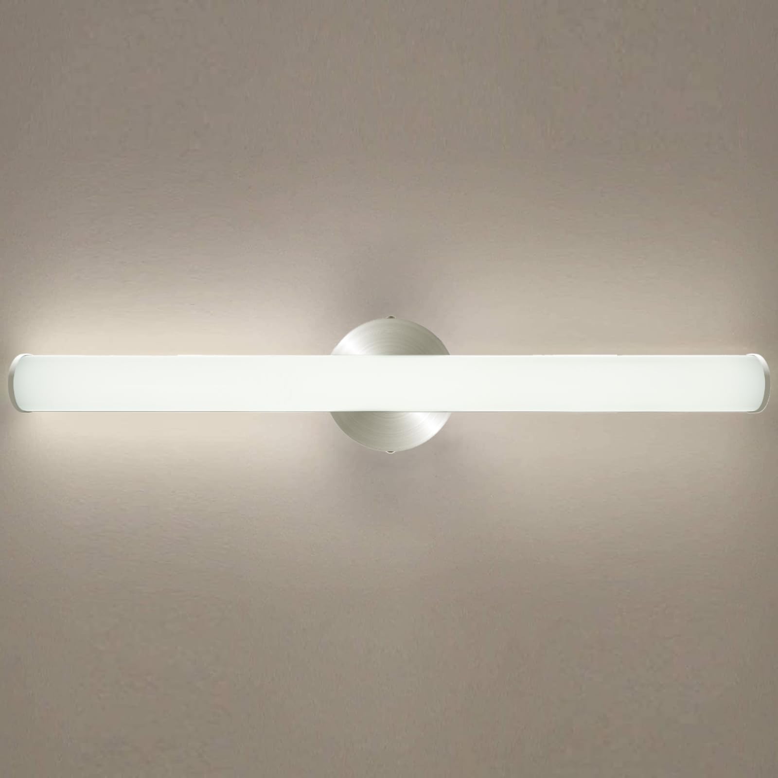 OOWOLF LED Bathroom Vanity Light, 16W 24inch Bathroom Lights Fixture,1600LM Led Vanity Lights Bar, 4000K Natural White Bath Wall Lighting Fixture Sconce Indoor, Vanity Light Fixtures Over Mirror
