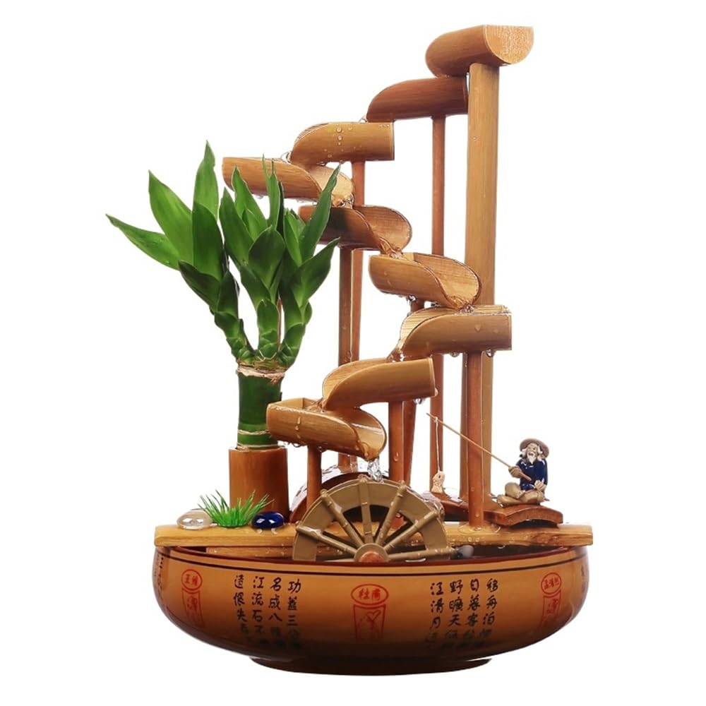 Water Feature Tabletop Fountain Water Feng Shui Decor