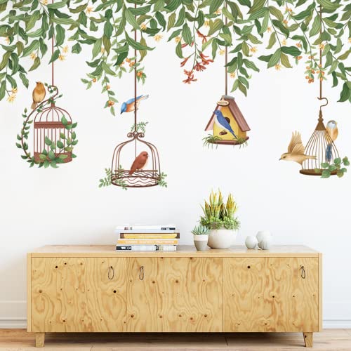 Arawat 2 Set Plant Wall Decals Plant Stickers & Murals Room Decor For Bedroom Wall Stickers For Living Room Nursery Wall Decor S 3D Diy Wall Art As Decorations Peel And Stick #TOP5