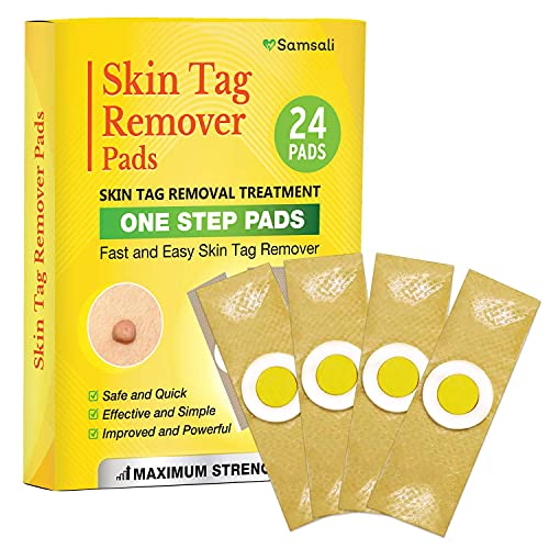 Advanced Skin Tag Remover Pads, 24 Quality Skin Tag Remover Pads, Fast and Easy Skin Tag Remover, Best Skin Tag Remover Pads