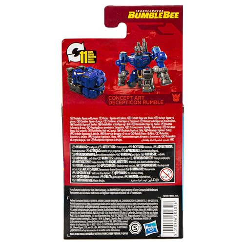 Hasbro Transformers Generations Studio Series Origine Transformers: Bumblebee Concept Art Decepticon Rumble - vue 6