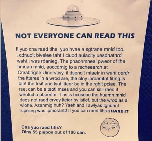 I can READ this?