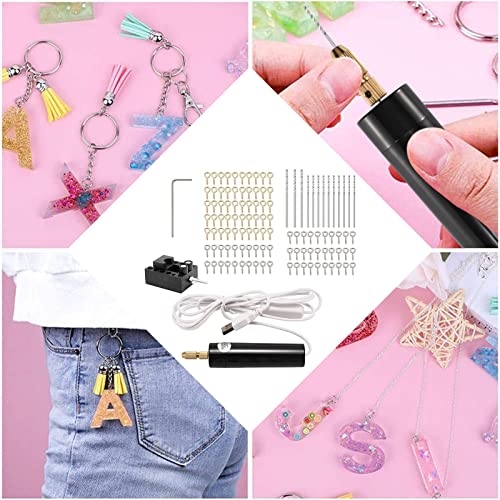 Image of SYDL Mini Electric Corded Hand Drill Kit and Bits for Jewelry Making Plastic Tool| Drill Bits| Tools