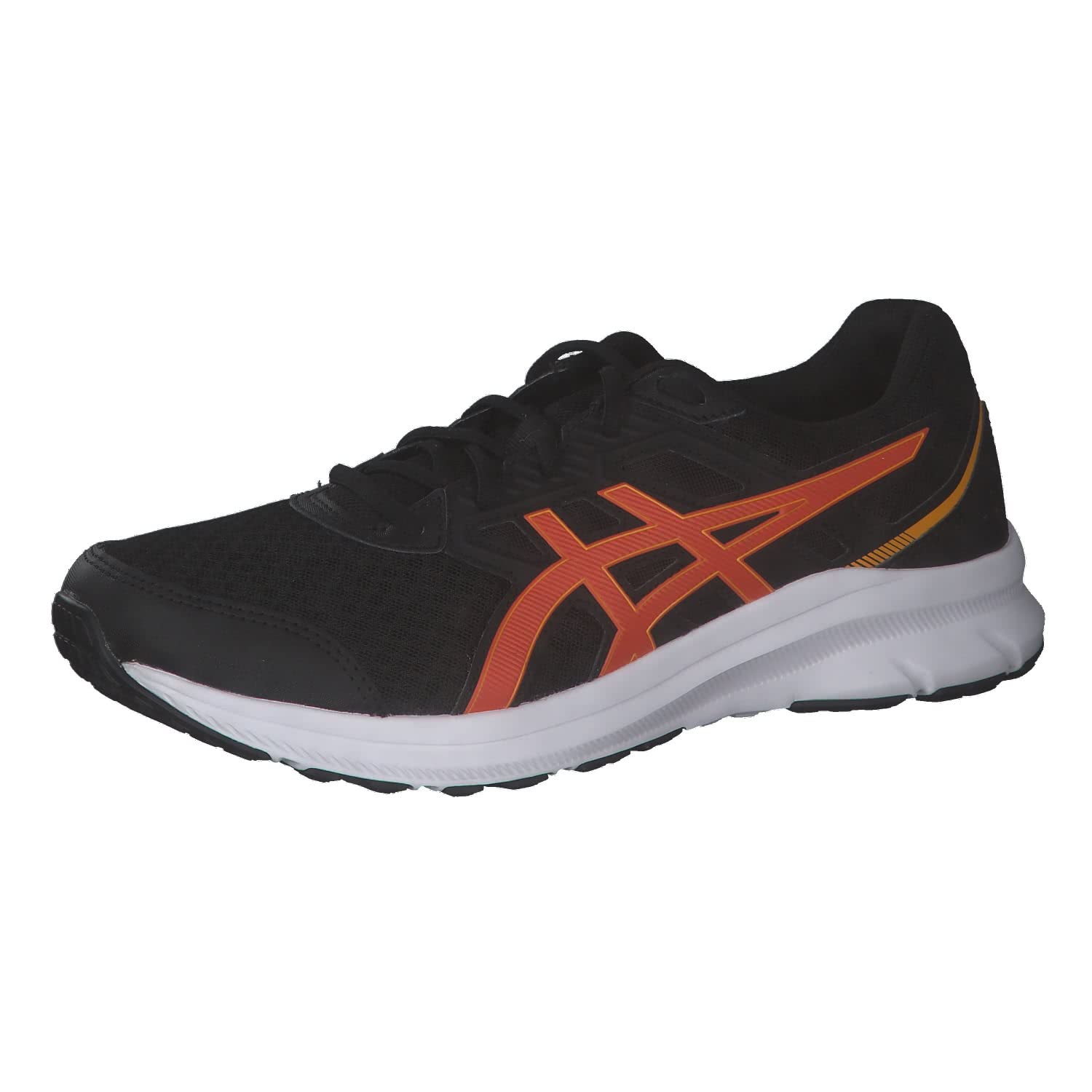 ASICS Mens Jolt 3 Sneaker, Black Cherry Tomato, 2 UK
