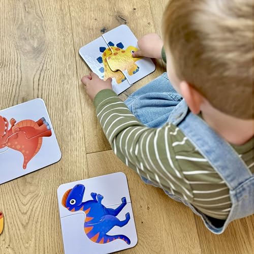 Image of The Learning Journey: My First Match It - Dinosaurs - 2 Year Old Toys, Puzzles for Toddlers, Toddler Puzzle, Educational Toys for 2 Year Old - 15 Self-Correcting Matching Puzzles - Award Winning Toys