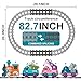 Lipneaed Train Set for Toddlers, Magnetic Train Toys for Toddlers 3+, 4pcs Trucks Toy Train for Boys and Girls, Birthday Christmas Toy Gifts for 3 4 5 6 7 8 Years Old