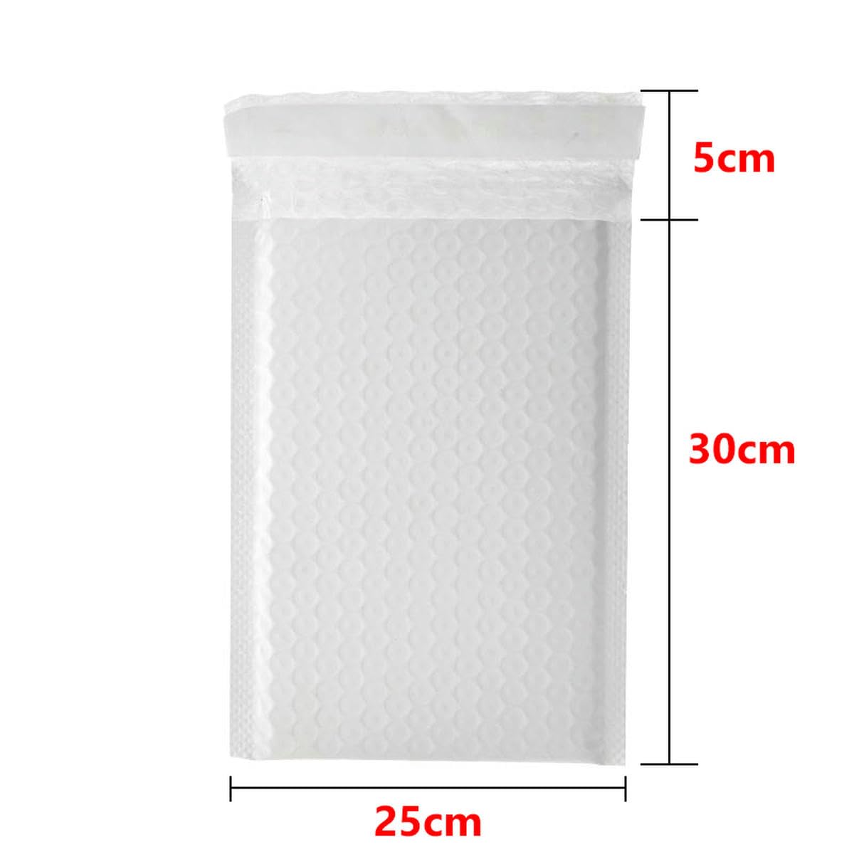 20 sztuk kopert bąbelkowych torba biała pianka bąbelkowa koperty wysyłkowe torby plastikowe samoprzylepne torby pakunkowe duży rozmiar 2x36 cm(32x42cm20pcs)