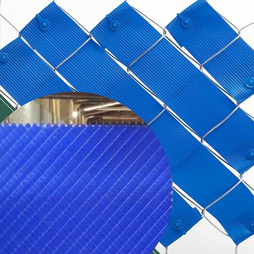 platos-para-perro, Sports PRO-CINTA | Cinta rompevientos para malla ciclonica con broche de sujeción | privacidad para cerca | Azul (3m2,63mm)