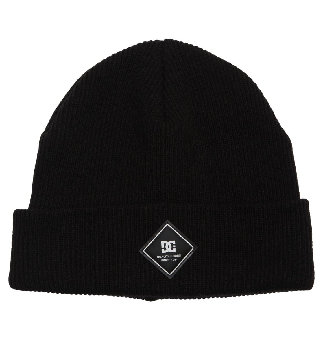 DC Shoes Boys Label Beanie Hat, Black