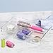 iDesign Rain Divided Cosmetic Drawer Organizer Tray for Vanity Cabinet to Hold Makeup, Beauty Products, Accessories, 13