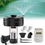 Pond Fountain Aerator, 1HP 110V 15000 GPH Fountain...