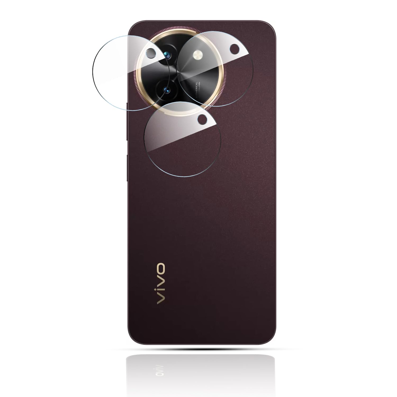 Tempered Glass Vivo T3X 5G Camera Lens Screen Protector (Pack Of 3) 9H Hardness,Anti-Shock,Anti-Scratch (B0D47QJSZ5) Amazon Price History, Amazon Price Tracker