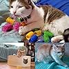 ISMARTEN 100 Pack Pet Wide Colorful Springs Cat Toys Plastic Coil Spiral Springs for Cat Kitten Pets (Random Color) #5