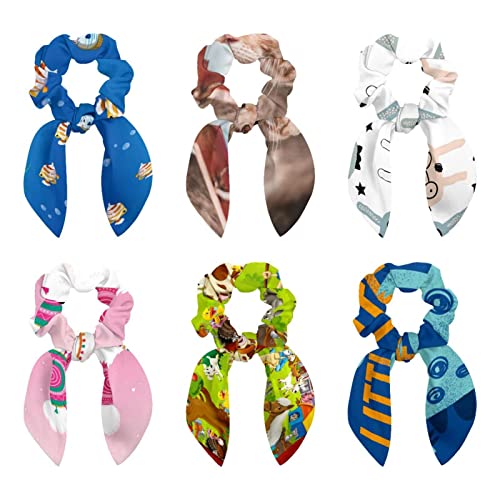 Chouchous pour cheveux avec nœud parfaits pour embellir la queue de cheval au bureau ou à l'école