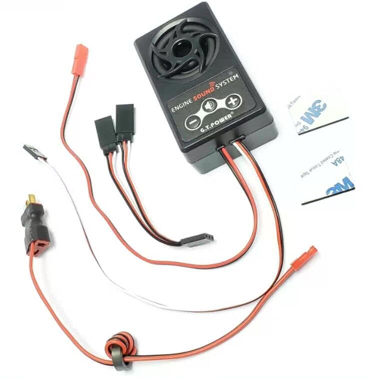 GoGoRc GT Power Car Engine Sound Simulated System 58-Kind of Sound for 1/10 RC Car GT039