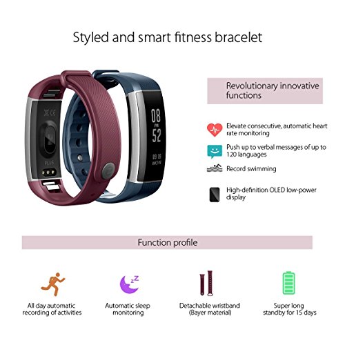 Eivotor Fitness Bracciale Fitness Tracker Smart