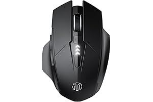 Inphic Bluetooth Mouse: Enhanced Connectivity with Visible Battery Level