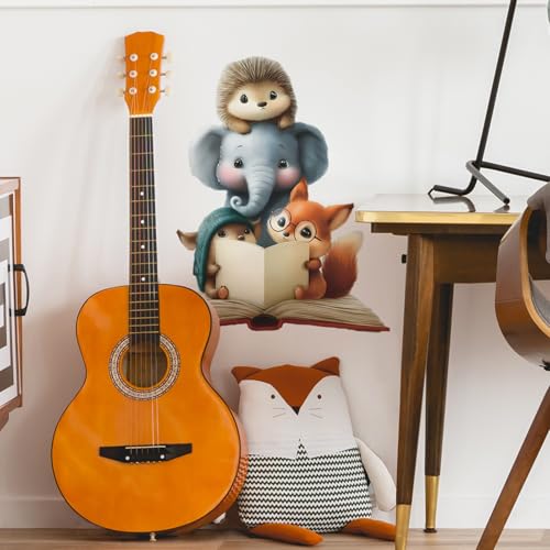 Vinilos adhesivos decorativos de animales tiernos Achang miniatura 6