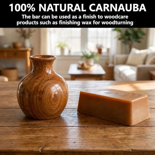 8.8 Oz Pure Carnauba Hard Wax Bar