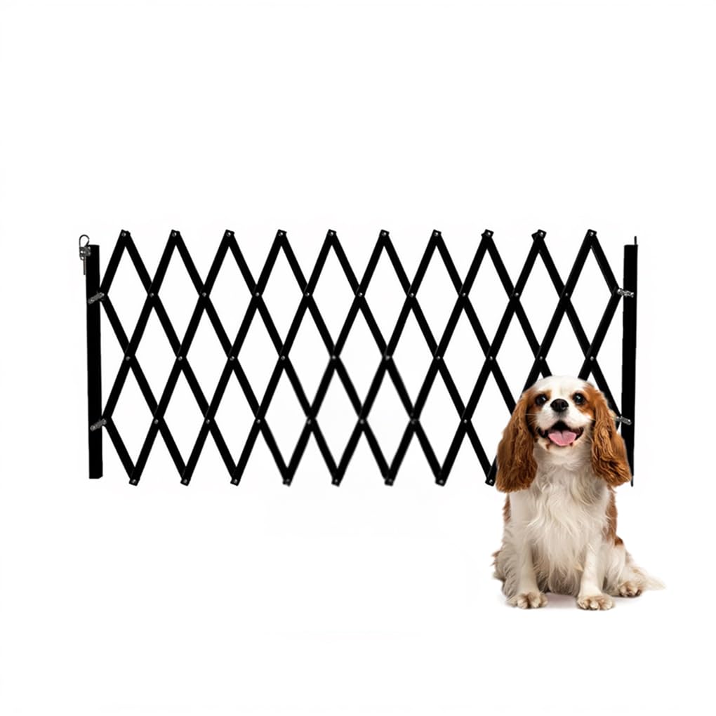 NORDLINGER Pro - Barrière Animaux Extensible 60 à 230 cm - Noir - Bois 100% FSC