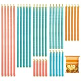 35 Stück Verschlussclips Für Beutel Tüten Verschluss Bag Closer 28.5/22.5/18.5/15/12/10/8x0.9cm, Tütenclips Wiederverwendbar, Bunte, Festigkeitssiegel, Die Aufbewahrung Von Lebensmitteln