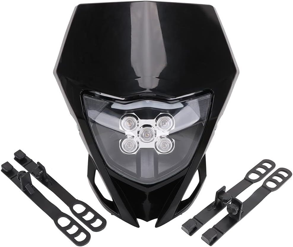 Headlight Assemblies LED Headlight Headlamp Universal For Dirt Bike