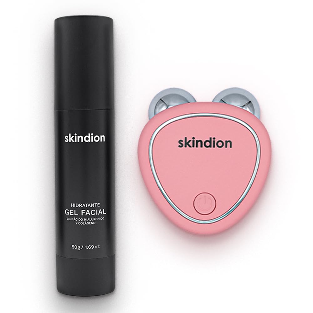 Skindion dispositivo de rejuvenecimiento facial con Microcorriente | Reductor de arrugas | Lifting facial | Ejercita rostro 2 51V7lNQWfSL