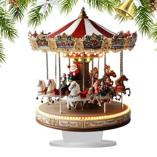 Weihnachtsstadt 23 Weihnachtsdorf- - Weihnachtsstadt | Weihnachtsdorf- | 2 D-Karussells,...