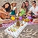 Inflatable Cooler 48x24 Inch PVC Inflatable Ice Serving Bar with Anti-Leakage Nozzle Floating Blow up Cooler for Parties Yard BBQ Picnic Pool, Xmas Decor