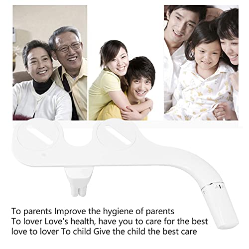 Bidet Attachment for Toilet Ultra Slim Non Electric Fresh Water Bidet Toilet Seat Attachment with Self Cleaning Dual Nozzle - Image 2
