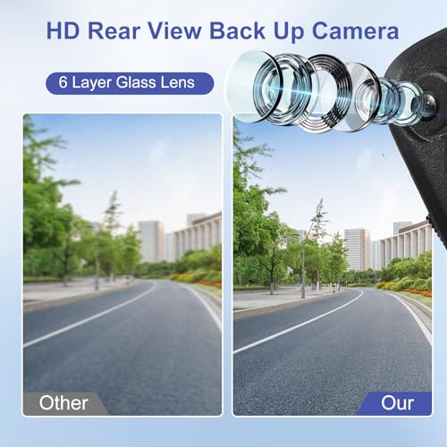 Image of Rear View Backup Camera with Tailgate Handle Fit for F150 2004-2014 F250 F350 F450 F550 Super Duty 2008-2018 Explorer Sport Trac 2007-2011 Mark LT 2006-2008 8L3Z-9943400-AC