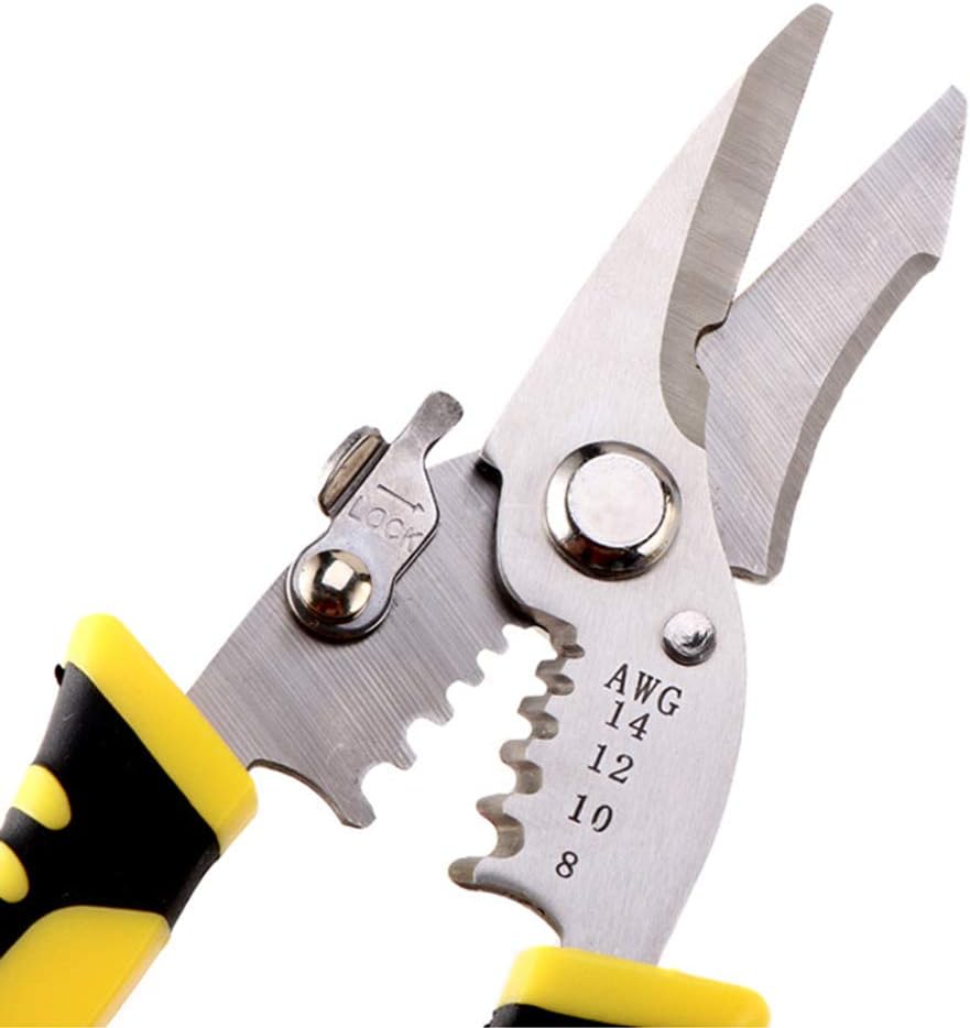 Multifunctional Wire Stripper Pliers Cable Cutter Crimping Stripping Hand Tool