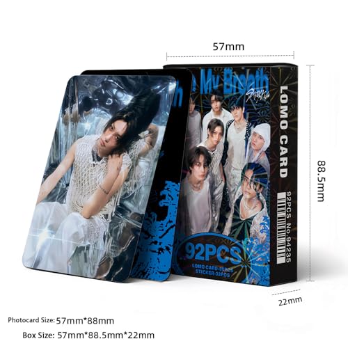 Stray Kids Photocards 92 peças Stray Kids Lose My Breath conjunto de cartões fotográficos Straykids